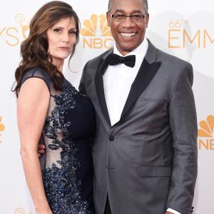 Nora Chavooshian and Joe Morton at event of The 66th Primetime Emmy Awards (2014)