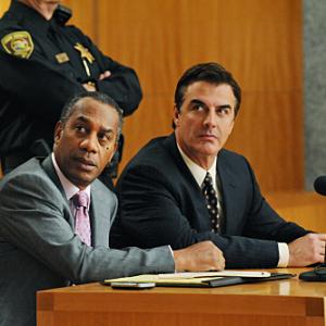 Still of Joe Morton and Chris Noth in The Good Wife 2009