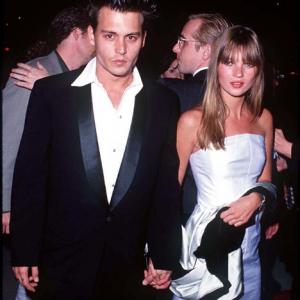 Johnny Depp and Kate Moss at event of Don Juan DeMarco 1994