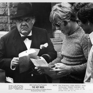 Still of Robert Redford George Segal and Zero Mostel in The Hot Rock 1972