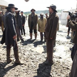 Still of Anson Mount and Duncan Ollerenshaw in Hell on Wheels 2011