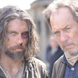 Still of Grainger Hines and Anson Mount in Hell on Wheels 2011