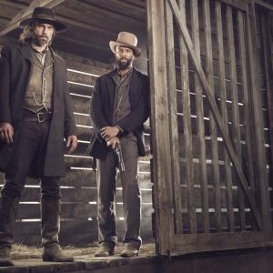 Anson Mount and Common in Hell on Wheels 2011