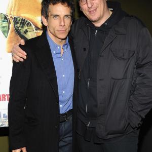 Ben Stiller and Oren Moverman at event of Rampart 2011