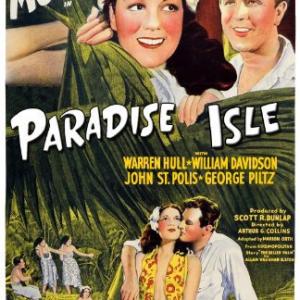 Warren Hull and Movita in Paradise Isle 1937