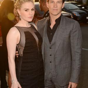 Anna Paquin and Stephen Moyer at event of Tikras kraujas 2008