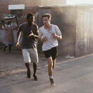 Still of Stephen Dorff and Alois Moyo in The Power of One 1992