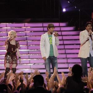 Still of Jason Mraz, Alexis Grace and Anoop Desai in American Idol: The Search for a Superstar (2002)