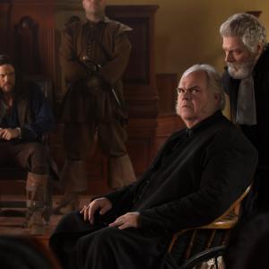 Still of Stephen Lang Michael Mulheren and Shane West in Salem 2014