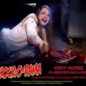 Misty Mundae in a scene from the motion picture SHOCKORAMA 2006 Produced by Michael Raso Directed by Brett Piper