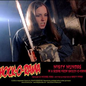 Misty Mundae in a scene from the motion picture SHOCK-O-RAMA(2006) Produced by Michael Raso Directed by Brett Piper