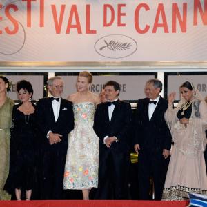 Nicole Kidman, Steven Spielberg, Ang Lee, Daniel Auteuil, Naomi Kawase, Cristian Mungiu, Lynne Ramsay and Vidya Balan at event of Didysis Getsbis (2013)