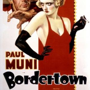 Bette Davis and Paul Muni in Bordertown 1935