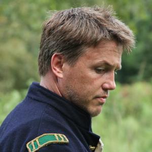 Lochlyn Munro as  Captain Cyrus Harding in Jules Verns  The Mysterious Island