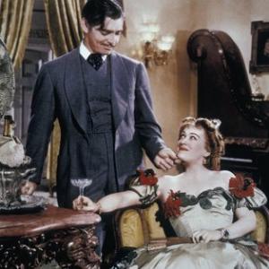 Gone with the Wind Clark Gable Ona Munson 1939 MGM