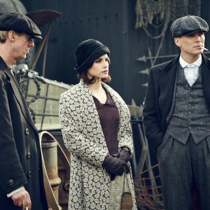 Still of Cillian Murphy and Charlotte Riley in Peaky Blinders (2013)