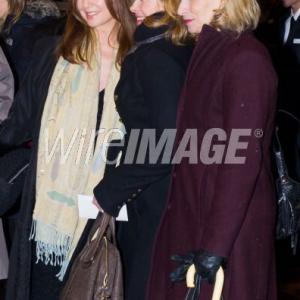 Donna Murphy Kim Cattrall and Laila Robbins attend the opening night of Manhattan Theatre Clubs Wit