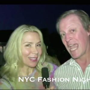 Jacqueline Murphy Interviewing Patrick McMullan top NY Photographer @ Fashion Night Out