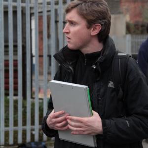On set of feature 'A Belfast Story' 2011