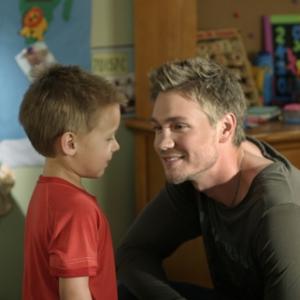 Still of Chad Michael Murray and Jackson Brundage in One Tree Hill 2003