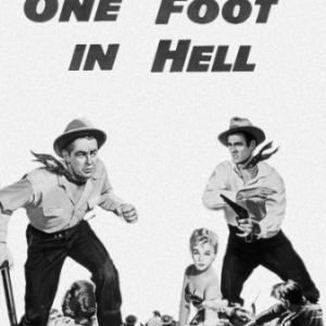 Alan Ladd Dolores Michaels and Don Murray in One Foot in Hell 1960