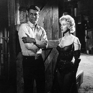 M. Monroe & Don Murray in 