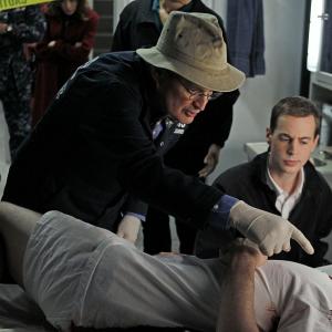 Still of David McCallum and Sean Murray in NCIS Naval Criminal Investigative Service 2003