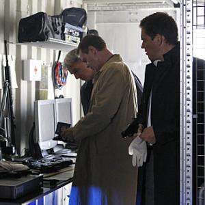 Still of Mark Harmon and Sean Murray in NCIS Naval Criminal Investigative Service 2003