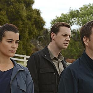 Still of Sean Murray Michael Weatherly and Cote de Pablo in NCIS Naval Criminal Investigative Service 2003