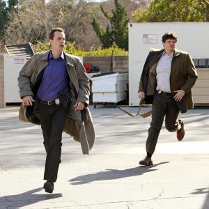 Still of Sean Murray and Matt Jones in NCIS: Naval Criminal Investigative Service (2003)