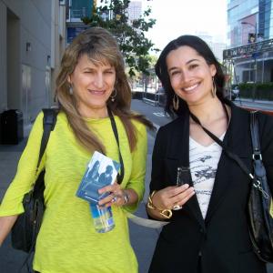 Govindini Murty and Catherine Hardwicke director of Twilight LA Film Festival June 2012