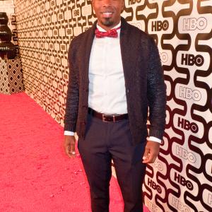 Ntare Guma Mbaho Mwine attends the HBO Golden Globes Post Award Party January 13 2013