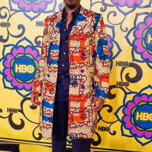 Ntare Guma Mbaho Mwine arrives at HBO's Emmy Awards After party, September 23, 2012.
