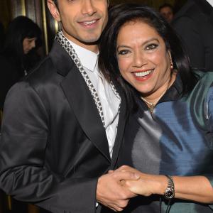 Mira Nair and Riz Ahmed at event of The Reluctant Fundamentalist 2012