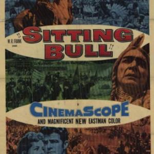 Mary Murphy J Carrol Naish and Dale Robertson in Sitting Bull 1954