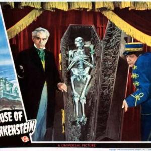 Boris Karloff and J. Carrol Naish in House of Frankenstein (1944)