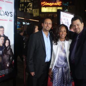 Nothing Like the Holidays Premiere; Writers Rick Najera and Alison Swan and Producer Bob Tietel