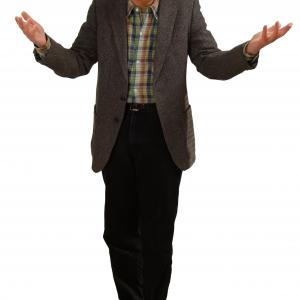 Steve Nallon, in character Woody Allen