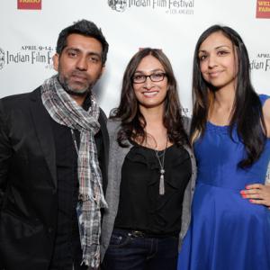 Ravi Kapoor Meera Simhan Gursimran Sandhu screening of HOMECOMING at Indian Film Festival Los Angeles