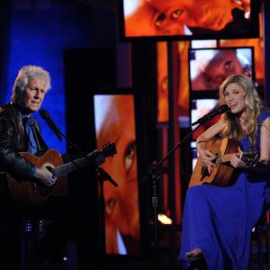 Still of Graham Nash and Brooke White in American Idol The Search for a Superstar 2002