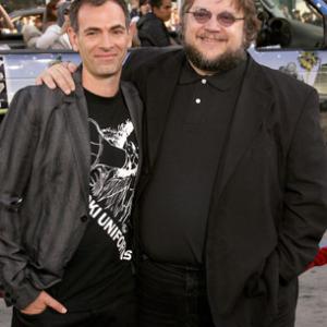 Vincenzo Natali and Guillermo del Toro at event of Splice (2009)