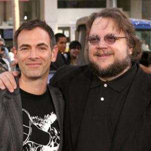 Vincenzo Natali and Guillermo del Toro at event of Splice (2009)