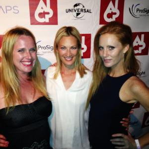 AICP Los Angeles Blueyed Producer Jamee Natella with Deidre Reimer and Rachel Paget