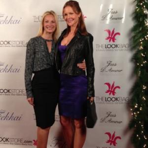 Blueyed Producer Jamee Natella & Josie Davis at The look Launch Party 2012.