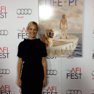 Red carpet for the AFI premiere of Ang Lees feature film Life of Pi