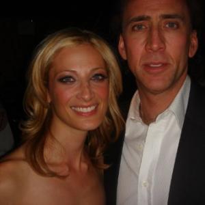 Jamee Natella and Nicolas Cage Ghost Rider after party in New York City