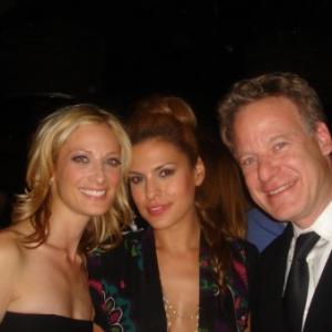 Blueyed Producer Jamee Natella Eva Mendez and Steven Paul at Ghost Rider Premiere in New York City