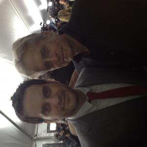 with Michael Douglas on the red carpet for the premiere of SIDE EFFECTS