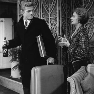 Barefoot in the Park Stage production Robert Redford Mildred Natwick circa 1964