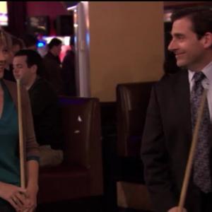 Blind date with Michael Scott on The Office in season 6 episode entitled Happy Hour